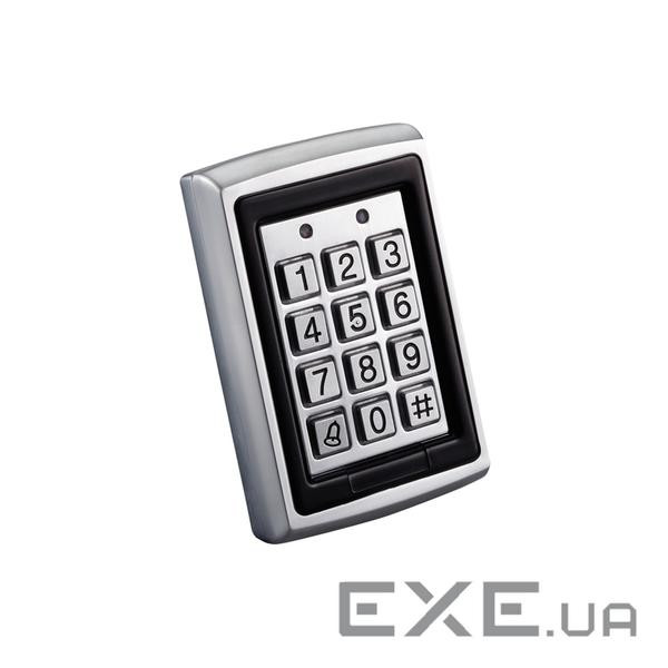 Кодова клавіатура металева з вбудованим зчитувачем Proximity карт (115 х 7 (YT-P11 (YT-P115х75х30)