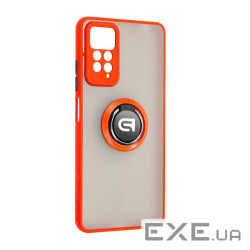 Чохол-накладка Armorstandart Frosted Matte Ring для Xiaomi Redmi Note 12 Pro 4G Red (ARM68385)