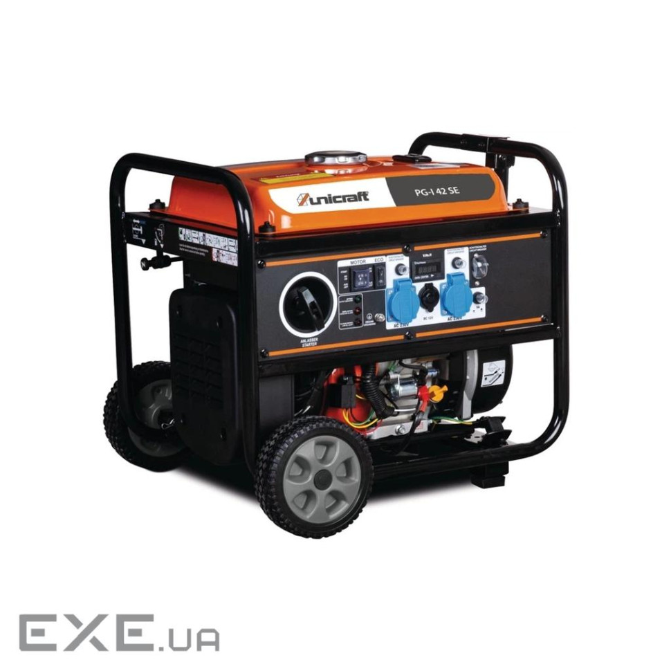Генератор UNICRAFT інверторний PG-I 42 SE, 3.5kW (4.1kW), 220V, 50Hz, 15л (UNICRAFT PG-I 42 SE)