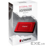 Портативний SSD диск KINGSTON XS1000 BoC 2TB USB3.2 Gen2 Red (SXS1000R/2000GA)