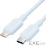 Кабель USB 2.0 Type-C M-Lightning M, 1.0 м, PD 27W, PVC, голубий Vention (LAKSF)