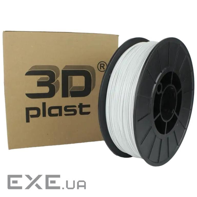 Пластик для 3D-принтера 3Dplast PLA 1.75мм, 0.85кг , white (3DPLA17508WT)
