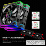 Вентилятор для корпуса 120mm*3 Xilence GAMING XPF360R.ARGB PWM REVERSE (XF073)