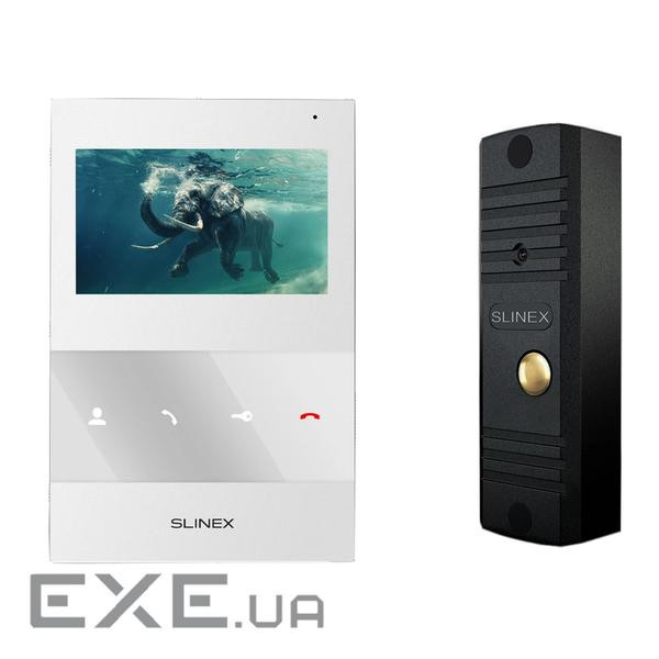 Комплект домофонії Slinex SQ-04M(White) + ML-16Н R(Black) (Slinex SQ-04M(White) + ML-16НR(Black))