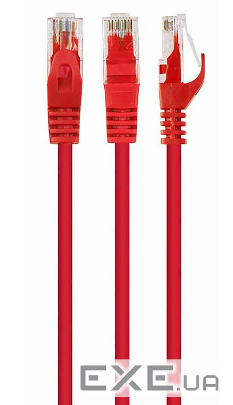 Патчкорд UTP Cat.5e (15м червоний ), CU (PAUT31500-CU-RD)