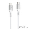 Кабель Proove ReGen Silicone Type-C to Type-C 60W (2m) white (CCRS60002222)