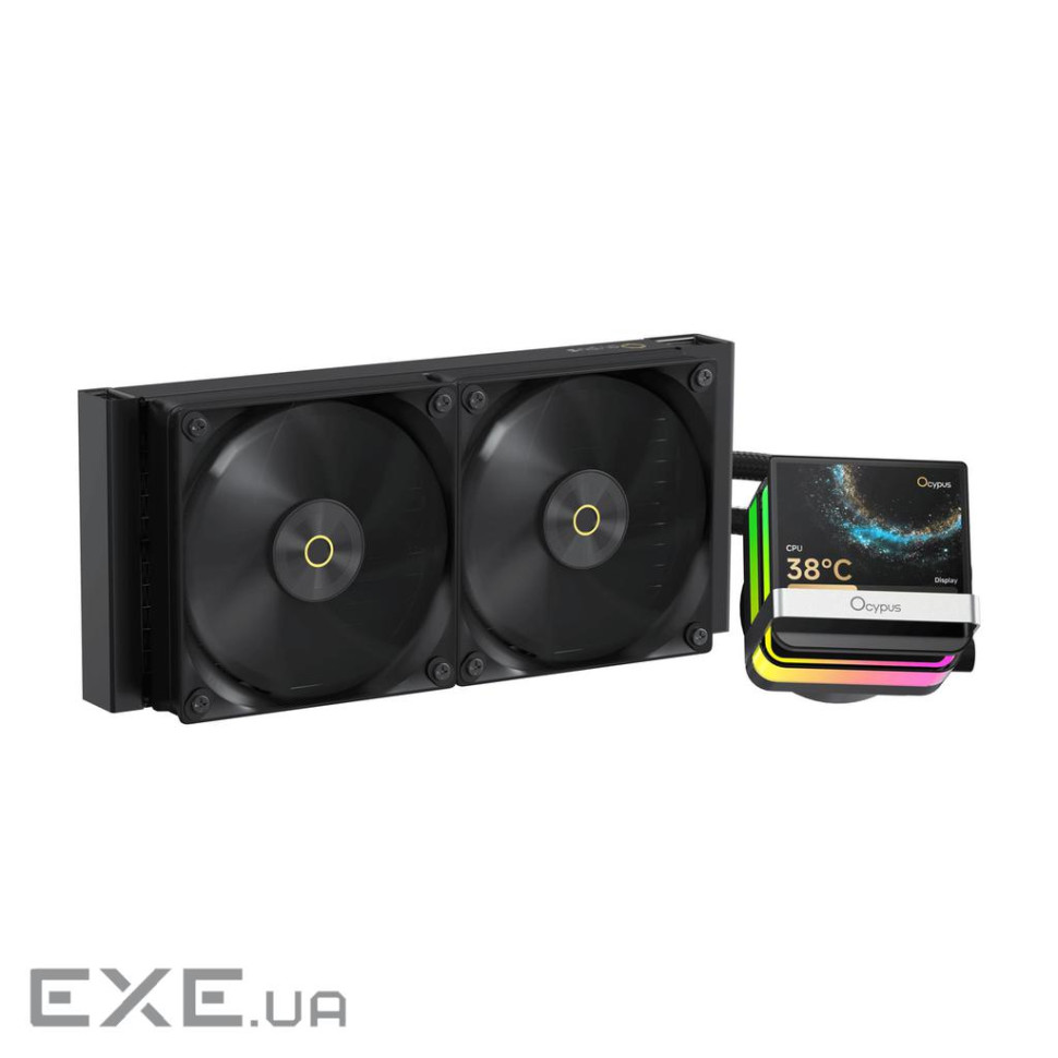 Система рідинного охолодження для комп"ютерного процесора SIGMA L24 PRO BK (SIGMA-L24-BK2ANWL00P-GL)