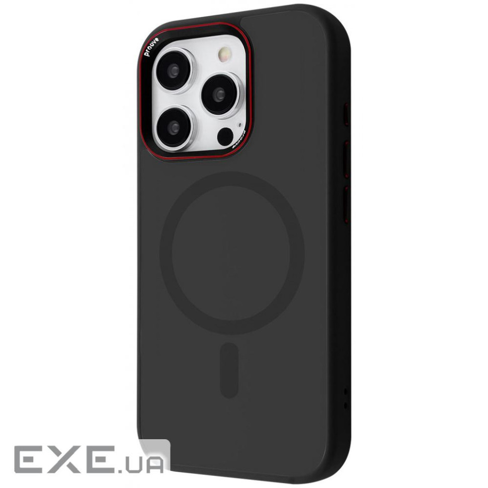 Чехол Proove Sapphire Case with Magnetic Ring iPhone 15 Pro black titanium (PCSAIP15P036)