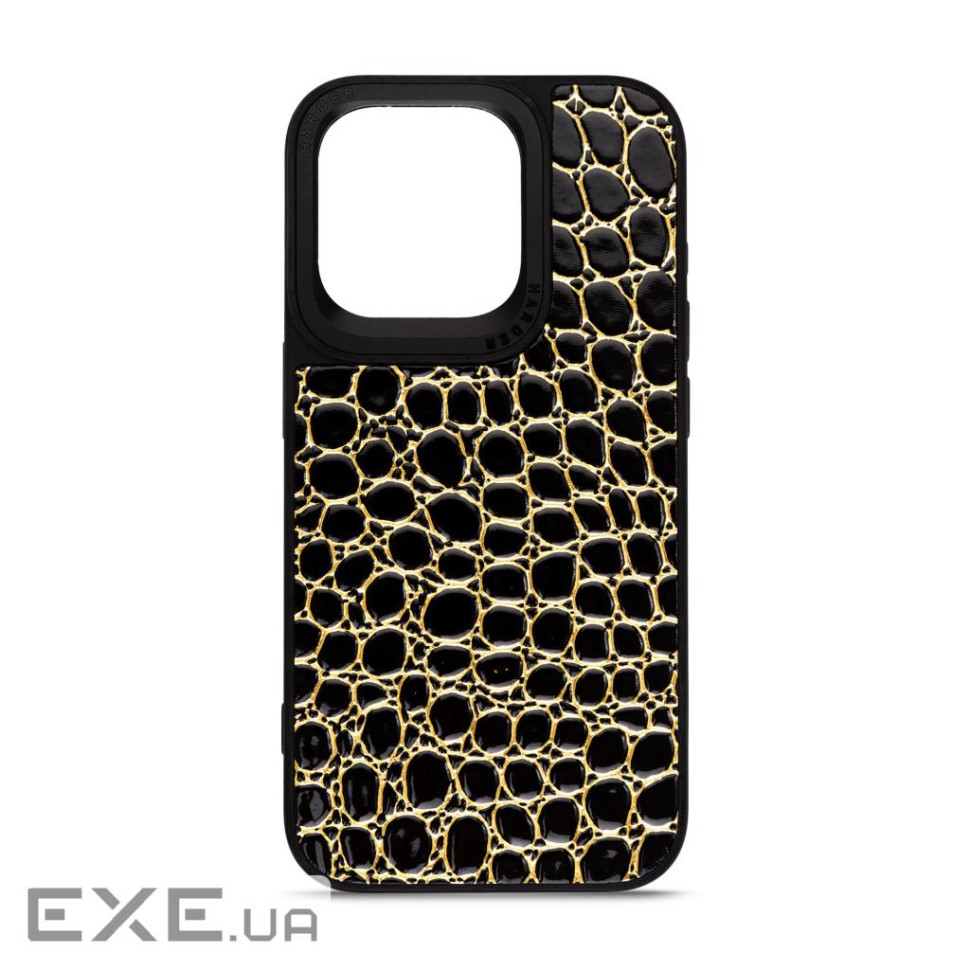 Чохол до мобільного телефона Harder Crocosaur Apple iPhone 14 Pro Black (ARM76719)