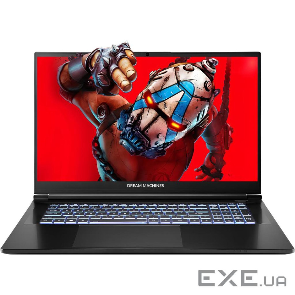 Dream Machines RX5070Ti-17UA21 17.3” QHD 240Hz, 300n/i9-14900HX/32 GB/SSD 1TB/RTX5070Ti/GLAN/DOS