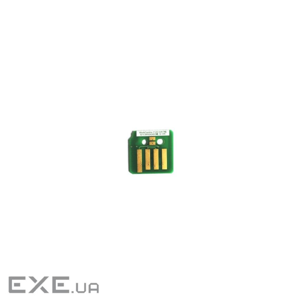 Чип для картриджа Xerox WC7120/7125, 013R00658 Yellow, DRUM АНК (70263958)