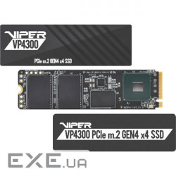 Накопичувач SSD 1TB Patriot VP4300 M.2 2280 PCIe 4.0 x4 3D TLC (VP4300-1TBM28H)