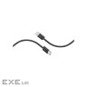 Кабель Promate USB Type-C - USB Type-C (M/M), 3A, 60W, 2 м, Black (ecoline-cc200.black)