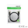 Кабель мультимедійний DisplayPort M to DisplayPort M 1.0m DP102 black Ugreen (10244) (UGR-10244)