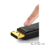 Кабель мультимедійний DisplayPort M to DisplayPort M 1.0m DP102 black Ugreen (10244) (UGR-10244)