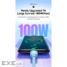Дата кабель USB 2.0 AM to USB-C 1.0m 100W black Essager (EXC7A-WL01-P)