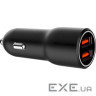 Зарядний пристрій Gembird 2xUSB QC3.0 car adapter black (TA-UC-A2QC36-CAR-01)