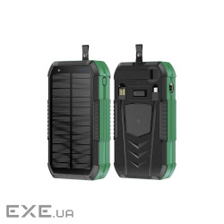 Батарея універсальна AURA NRG-40SE ARM SOLAR 40000mAh Wireless Dynamo charging Green (PBANRG40SEG)