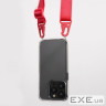 Чохол WAVE Clear Case with Strap iPhone 13 Pro black (57010 black)