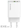 Зарядний пристрій ColorWay C101E GaN Mini 45W PD PPS USB-C + USB-A QC4.0 white (CW-CHS060PD-WT)