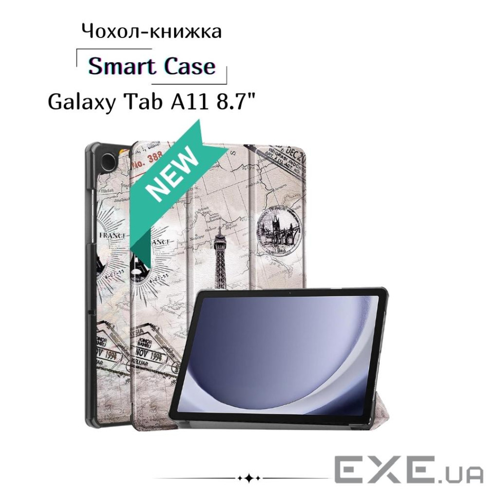 Чохол до планшета BeCover Smart Case Samsung Galaxy Tab A11 SM-X133/X135 8.7" Paris (713977)