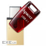 USB флеш накопичувач Apacer 64GB AH180 Red Type-C Dual USB 3.1 (AP64GAH180R-1)