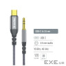 Кабель мультимедійний USB-C to 3.5mm M 1.2m gray ColorWay (CW-CBPDJ071-G)