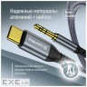 Кабель мультимедійний USB-C to 3.5mm M 1.2m gray ColorWay (CW-CBPDJ071-G)