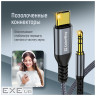 Кабель мультимедійний USB-C to 3.5mm M 1.2m gray ColorWay (CW-CBPDJ071-G)