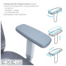 Офісне крісло OfficePro Balance OC620-G-DG-DG