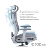 Офісне крісло OfficePro Balance OC620-G-DG-DG