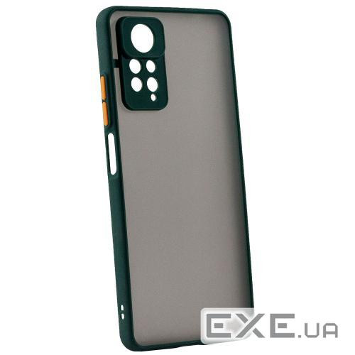 Накладка силіконова для смартфона Xiaomi Redmi Note 12 Pro 4G, Gingle Matte Case (strong) Dark Green Xiaomi Redmi Note 1
