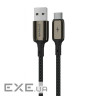 Кабель Proove Dense Metal Type-C 2.4A (1m) black (CCDM20001201)