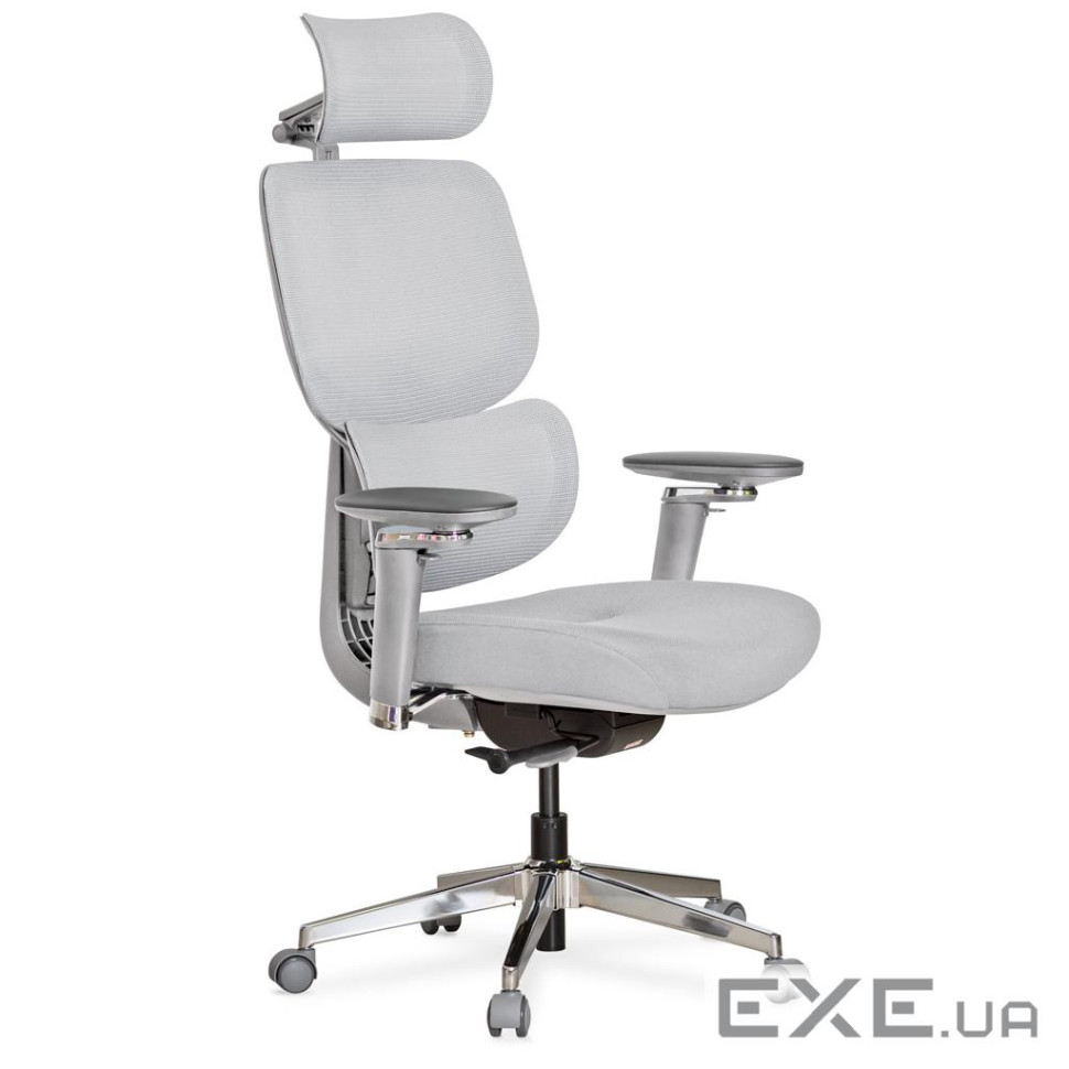 Офісне крісло Mealux D2 Air Fabric Grey (HF-D2 F/G)