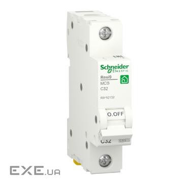 Автоматичний вимикач Schneider Electric RESI9 6kA 1P 32A C (R9F12132)