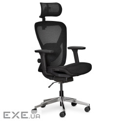 Офісне крісло Mealux Q1 Air Black (HF-Q1 M/B)