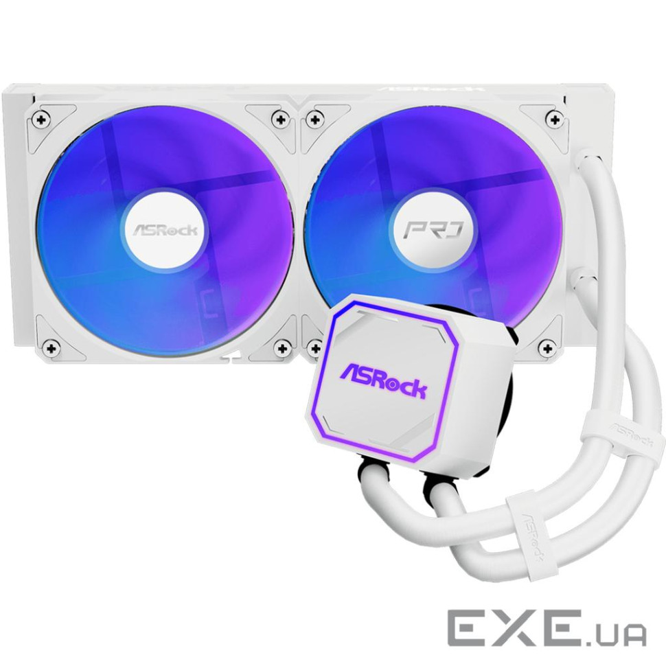 Система водяного охолодження ASRock Pro White 240 ARGB