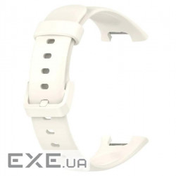 Ремінець для фітнес браслета BeCover Silicone Xiaomi Mi Smart Band 7 Pro White (708604)