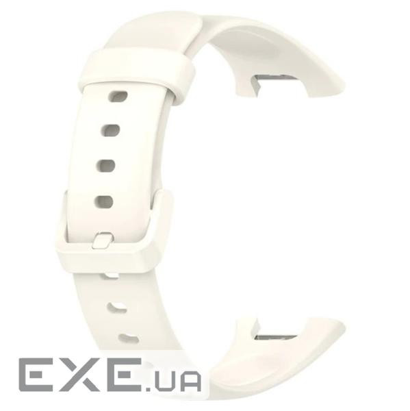 Ремінець для фітнес браслета BeCover Silicone Xiaomi Mi Smart Band 7 Pro White (708604)