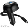 АЗУ Proove Pulsar 65W (Type-C + USB) + Retractable Type-C Cable black (CCPR65110001)