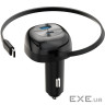 АЗУ Proove Pulsar 65W (Type-C + USB) + Retractable Type-C Cable black (CCPR65110001)