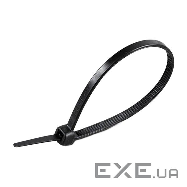 Стяжка кабельна нейлонова 4х300 (50 шт.) ) Black (19690)