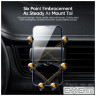 Універсальний автотримач Essager Tourist Gravity Car Mount Phone Holder Black (EZJZL-TR01)