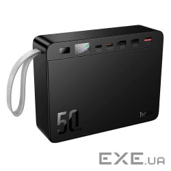 Power Bank HOCO J166 50000mAh, PD20W+22.5W, Black, 1.030kg