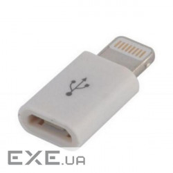 Lapara Compact Apple Lightning on Micro USB Adapter for ZAR (LA-Lightning-MicroUSB-adapter white)