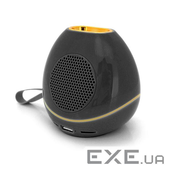 Колонка YS8 Bluetooth 4.1 до 10m, 1х 3W, 4&Omega,, 400mAh, &ge,90dB, (YT-BTS-YS8-03166 Black)