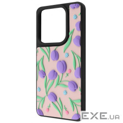 Чехол WAVE Doodle Case Xiaomi Redmi Note 14 4G (European) flowers (63514 flowers)