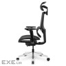 Офісне крісло Mealux S8 Air Black (HF-S8P M/B)