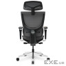 Офісне крісло Mealux S8 Air Black (HF-S8P M/B)