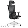 Офісне крісло Mealux S8 Air Black (HF-S8P M/B)